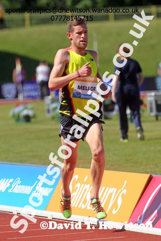 Mens 5000 metres, IAAF Diamond League, Birmingham. Photo: David T. Hewitson/Sports for All Pics